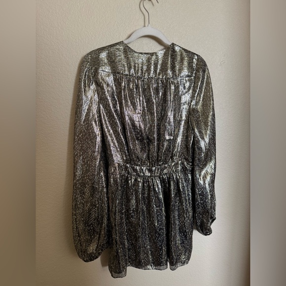 Ramy Brook Printed Amalia‎ Dress Size 8 NEW Glitter - Picture 5 of 8